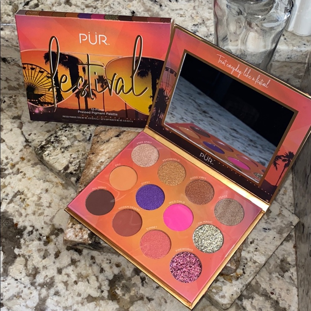 PUR FESTIVAL eye shadow palette 🎨